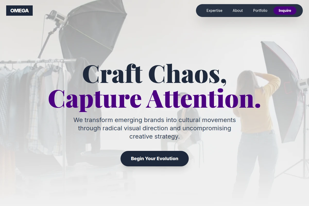 Omega Creative Direction