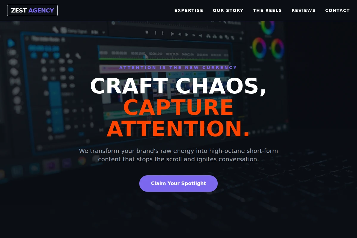Zest Short Form Video Agency