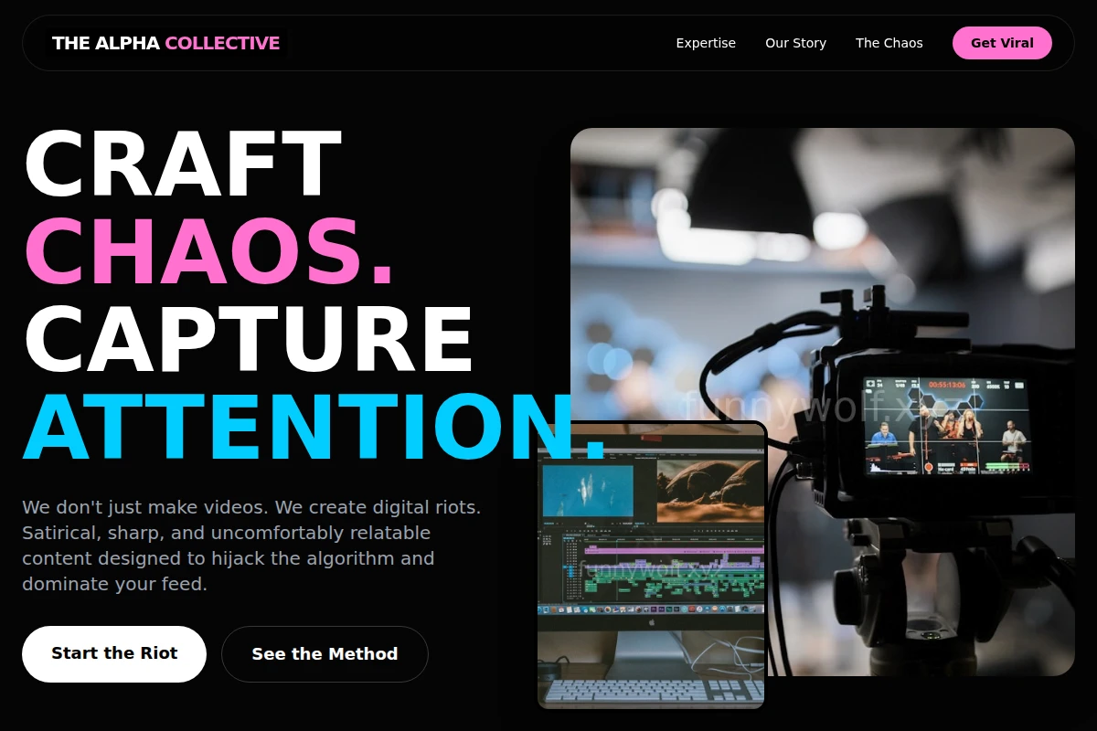 Satire Short Form Video Agency