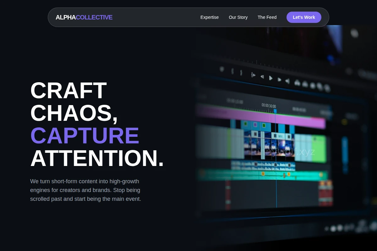 Static Short Form Video Agency