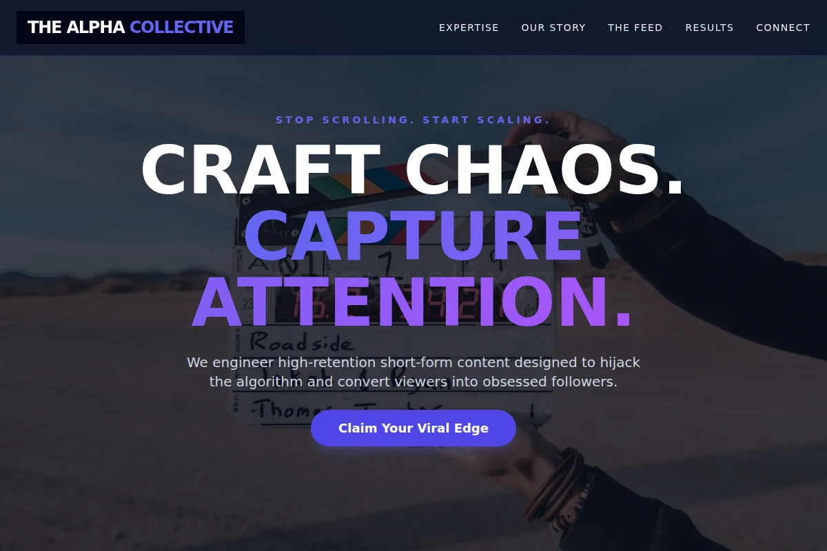 Glitch Short Form Video Agency