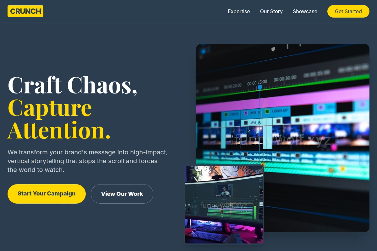 Crunch Short Form Video Agency