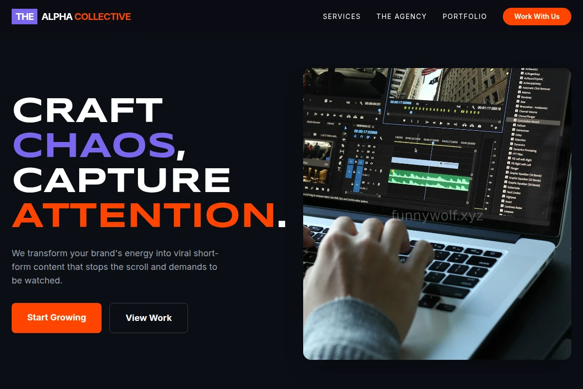 Glitch Short Form Video Agency