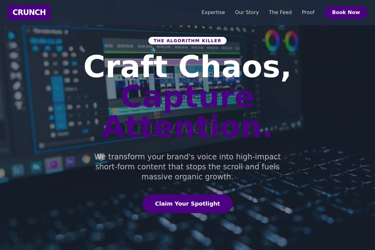 Crunch Short Form Video Agency