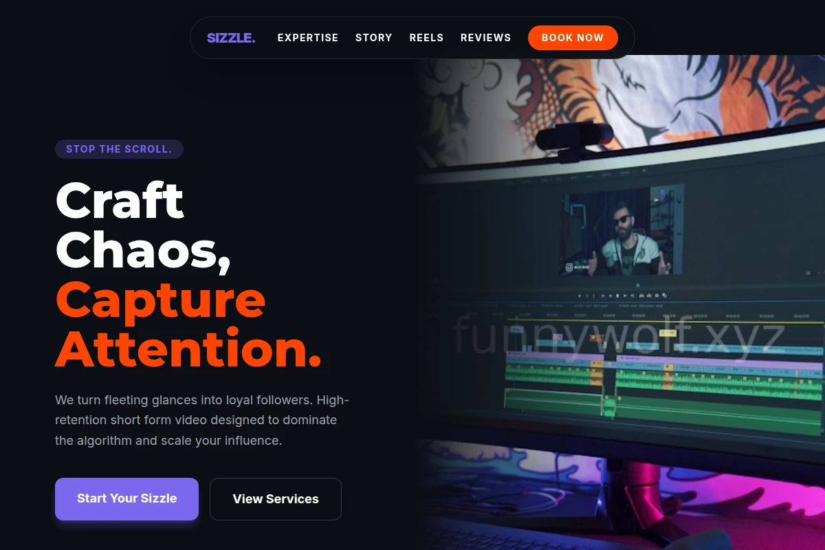 Sizzle Short Form Video Agency